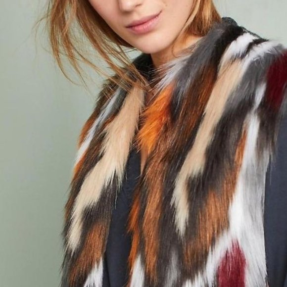 Rosie Neira Vivid Faux Fur Vest - Picture 2 of 9